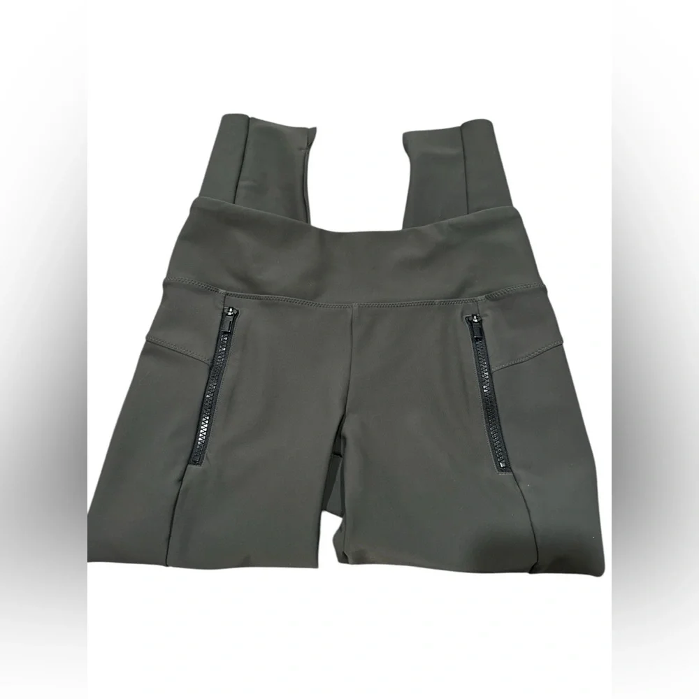 Athleta Ultimate Stash Pocket‎ Leggings – Dark Olive – Size SP - Picture 2 of 7